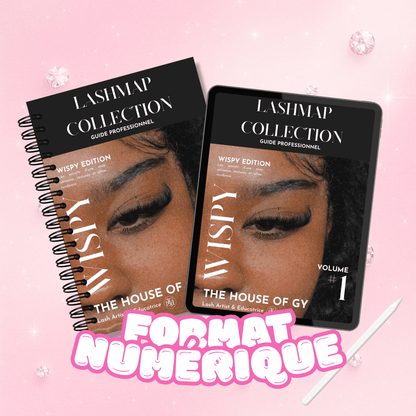 Lash Map Vol.1 (WISPY) - Extensions de cils par The House of Gy