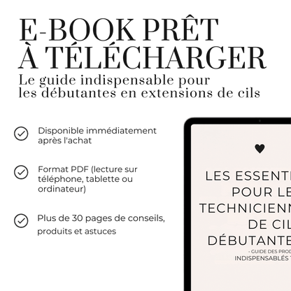 Lash Starter Pack – Le guide ultime pour débuter en extensions de cils - Extensions de cils par The House of Gy